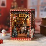 Nextips Snow Realm Pavilion DIY Book Nook Kit with LED