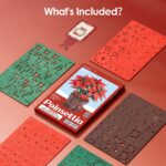 Robotime Poinsettia 3D Wooden Puzzle