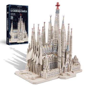 Piececool La Sagrada Familia 3D Metal Model Kit (450 Pcs)