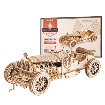 Rokr Grand Prix Car 3D Wooden Puzzle