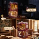 Cutebee Marguerite Tailor Shop DIY Book Nook Kit with LED