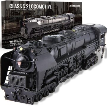 Piececool Class S-2 Steam Locomotive 3D Metal Model Kit