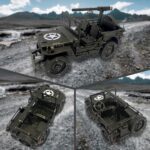 Piececool Willys Military SUV 3D Metal Model Kit