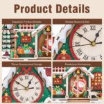 Cutywood Christmas Clock 3D Wooden Puzzle