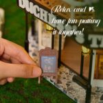 Cutebee The Duchess's Tea Room DIY Miniature House Kit with LED