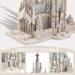 Piececool La Sagrada Familia 3D Metal Model Kit (450 Pcs)