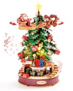 Rolife Musical Christmas Tree 3D Wooden Puzzle