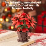 Robotime Poinsettia 3D Wooden Puzzle