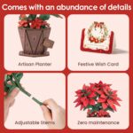Robotime Poinsettia 3D Wooden Puzzle