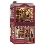 Cutebee Marguerite Tailor Shop DIY Book Nook Kit with LED