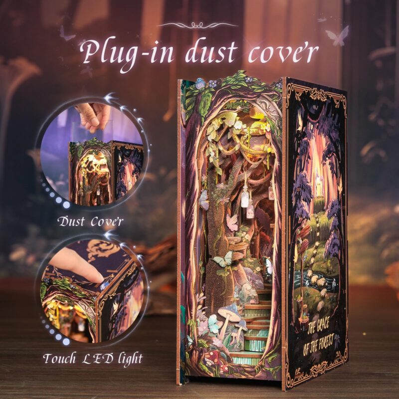 Cutebee The Grace of the Forest DIY Book Nook Kit