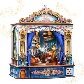Cutebee Dream Parade Theatre 3D Wooden Puzzle with LED