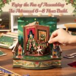 Cutebee The Nutcracker's Dreamscape Adventure 3D Wooden Puzzle with LED