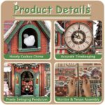 Woodbests Christmas Cuckoo Clock 3D Wooden Puzzle