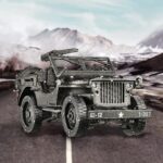 Piececool Willys Military SUV 3D Metal Model Kit