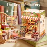 Cutebee The Greens' Grocery DIY Book Nook Kit