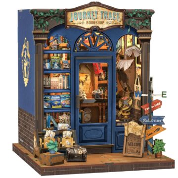 Cutebee Journey Trace Bookshop DIY Book Nook Kit
