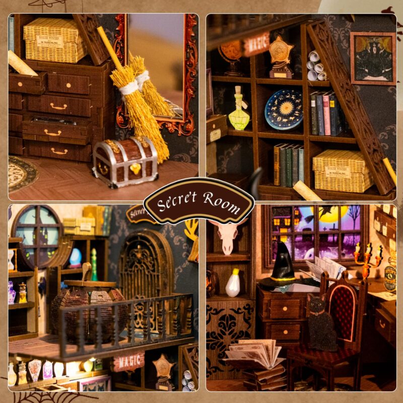 Cutebee Magic Pharmacist DIY Book Nook Kit