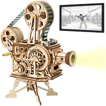 Rokr Vitascope 3D Wooden Movie Projector Puzzle