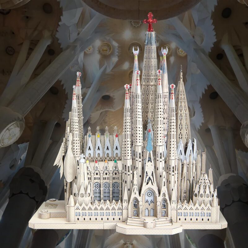 Piececool La Sagrada Familia 3D Metal Model Kit (450 Pcs)