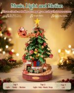 Rolife Musical Christmas Tree 3D Wooden Puzzle