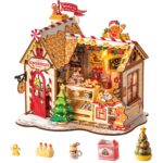 Robotime Gingerbread House DIY Miniature House Kit