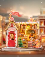 Robotime Gingerbread House DIY Miniature House Kit
