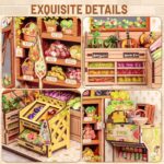 Cutebee The Greens' Grocery DIY Book Nook Kit