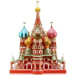 Piececool Saint Basil's Cathedral 3D Metal Model Kit (711 Pcs)