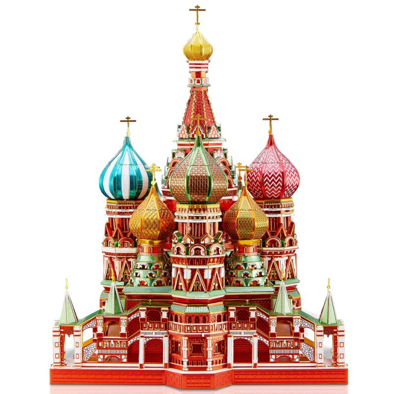 Piececool Saint Basil's Cathedral 3D Metal Model Kit (711 Pcs)