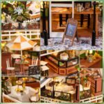 Cutebee The Duchess's Tea Room DIY Miniature House Kit with LED