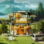 Cutebee The Duchess's Tea Room DIY Miniature House Kit with LED