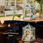 Cutebee Windsor Flower House DIY Miniature House Kit with LED