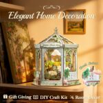 Cutebee Windsor Flower House DIY Miniature House Kit with LED