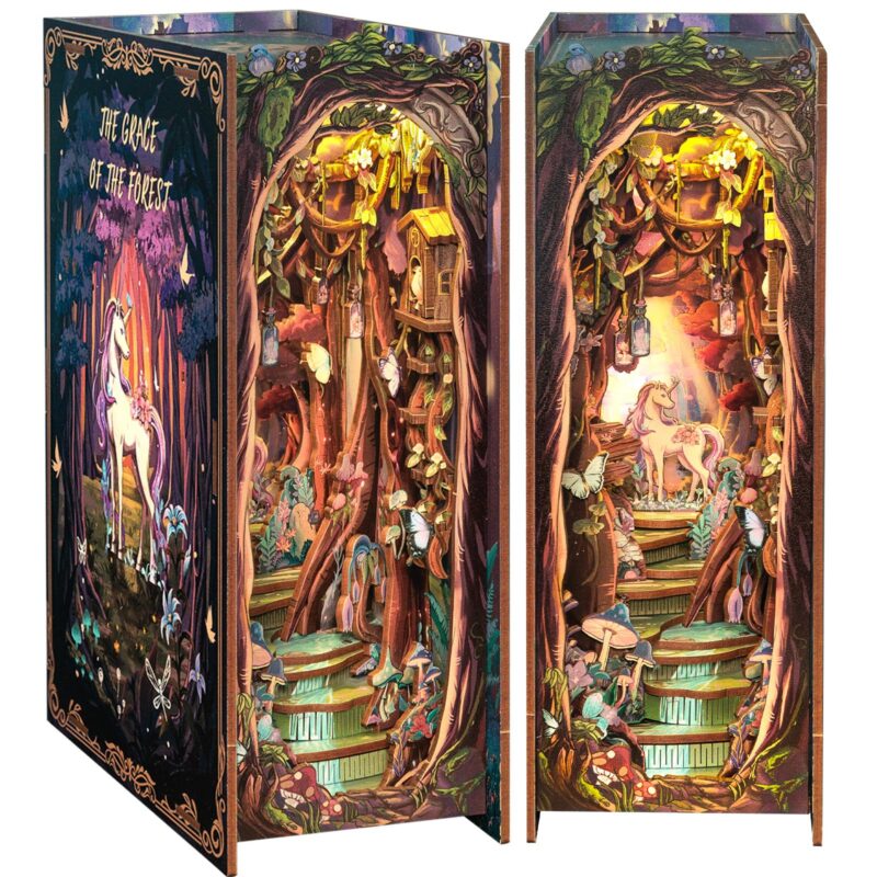 Cutebee The Grace of the Forest DIY Book Nook Kit