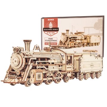 Rokr Prime Steam Express 3D Wooden Train Puzzle