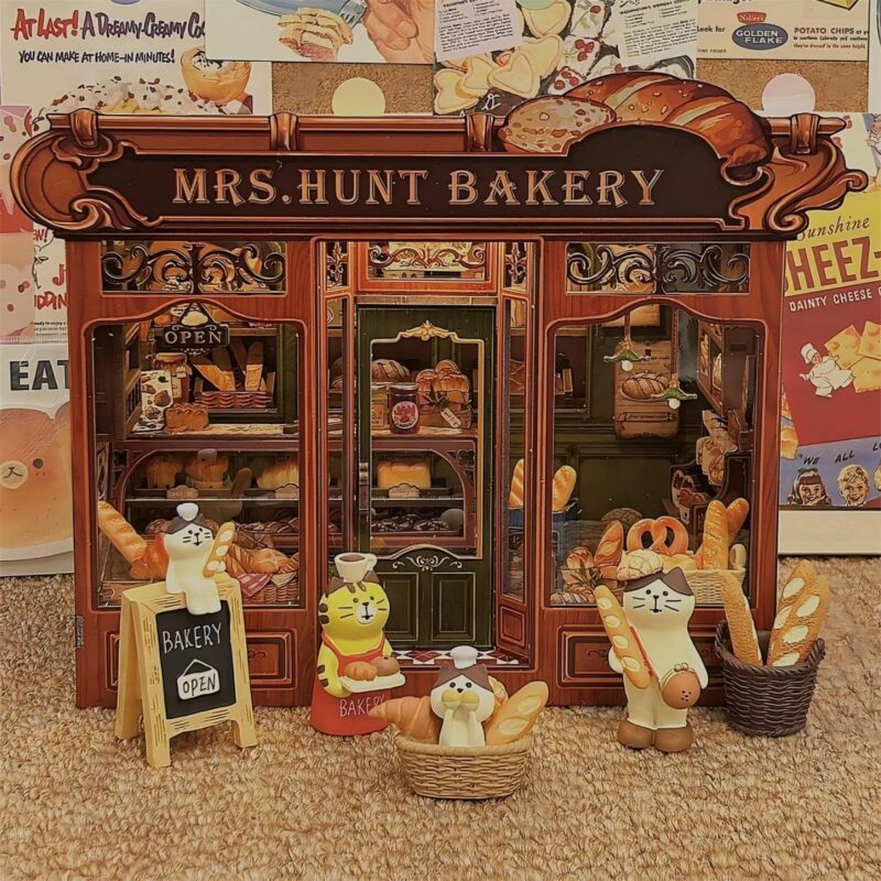Cutebee Mrs. Hunt Bakery DIY Book Nook Kit