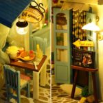 Roroom Sea Breeze DIY Book Nook Kit with LED