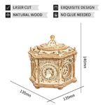 Rokr Cathedral-Style 3D Wooden Music Box Puzzle