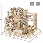 Rokr Lift Coaster 3D Wooden Marble Run