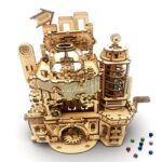 Faucly Mechanical Castle 3D Wooden Puzzle
