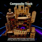 Faucly Mechanical Castle 3D Wooden Puzzle