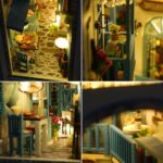 Roroom Sea Breeze DIY Book Nook Kit with LED
