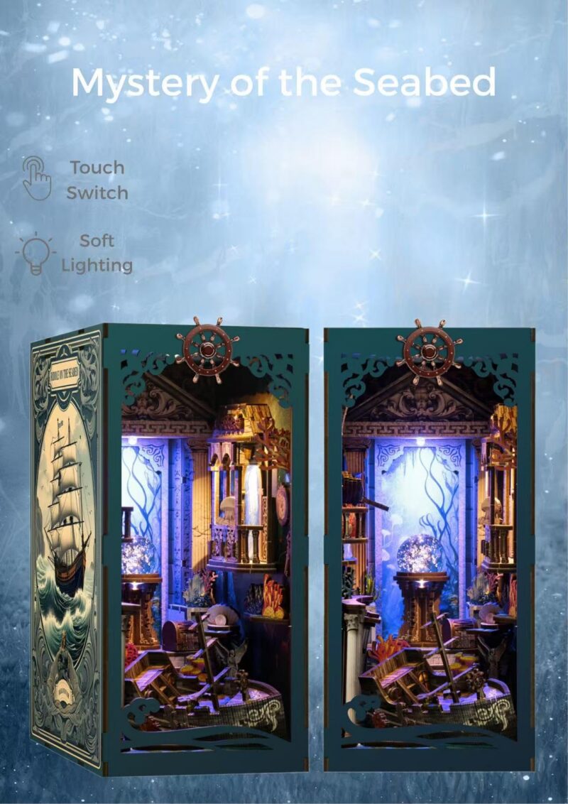 Nextips Mystic Ocean DIY Book Nook Kit with LED