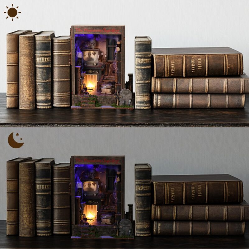 Luuwik Phantom Chamber DIY Book Nook Kit with LED