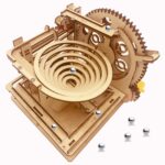 Iqietoy Motorized Gear Lift 3D Wooden Marble Run