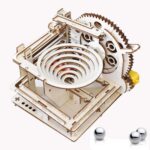 Auryee Spiral Track 3D Wooden Marble Run