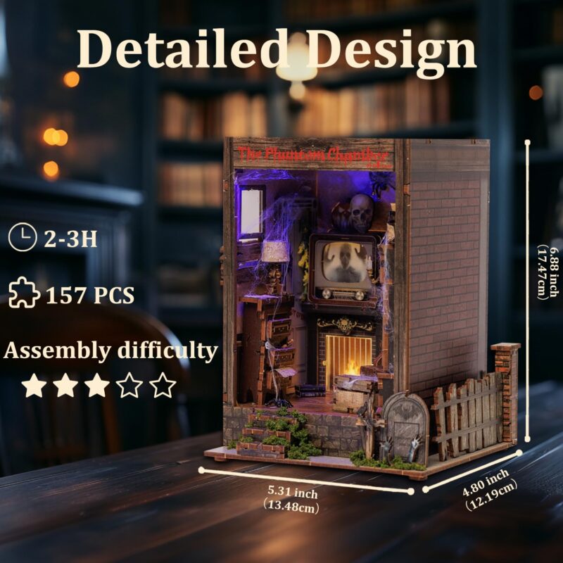 Luuwik Phantom Chamber DIY Book Nook Kit with LED