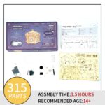 Rokr Cathedral-Style 3D Wooden Music Box Puzzle