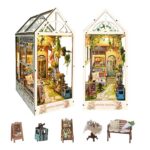 Strucwood Sylvia Garden DIY Book Nook Kit with LED